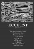 Ecce Est / Ecce Est - Projekt III -