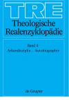 Theologische Realenzyklopädie / Arkandisziplin - Autobiographie