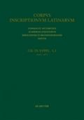 Corpus inscriptionum Latinarum / Inscriptiones Calabriae Apuliae Samnii Sabinorum Piceni Latinae. Supplementum Pars I: Regio Italiae quarta. Fasc. 1: Samnites et Frentani