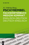 Fritz-Jürgen Nöhring: Pschyrembel Medizinisches Wörterbuch / Pschyrembel Fachwörterbuch Medizin kompakt