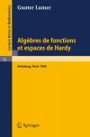 Algebres de fonctions et espaces de Hardy