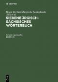 Siebenbürgisch-Sächsisches Wörterbuch / K