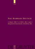 Nag Hammadi Deutsch / NHC V,2-XIII,1, BG 1 und 4