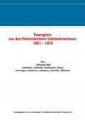 Trauregister aus den Kirchenbüchern Südniedersachsens 1801-1850
