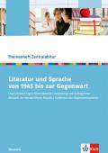 Literatur und Sprache von 1945 bis zur Gegenwart. Johnson: Babendererde, W. Brandt, St. Heym / Tendenzen der Gegenwartssprache