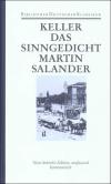 Sieben Legenden / Das Sinngedicht / Martin Salander