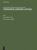 Thesaurus linguae Latinae. . porta - pyxis / porta - possum