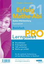 Erfolg im Mathe-Abi 2021 Lernpaket Basisfach 'Pro' Baden-Württemberg Gymnasium