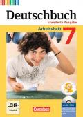 Deutschbuch - Zu allen erweiterten Ausgaben / 7. Schuljahr - Arbeitsheft mit Lösungen und Übungs-CD-ROM