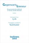Gegenwartsliteratur. Ein Germanistisches Jahrbuch /A German Studies Yearbook / 18/2019