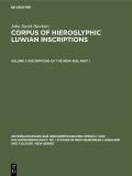Corpus of Hieroglyphic Luwian Inscriptions / Inscriptions of the Iron Age