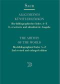 Allgemeines Künstlerlexikon. Bio-bibliographischer Index A-Z / Schrade - Tribull