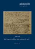 Das Urbarbuch des Erhard Rainer zu Schambach von 1376