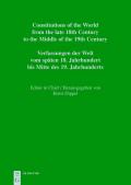 Constitutions of the World from the late 18th Century to the Middle... / National Constitutions / Constituciones nacionales / Nationale Verfassungen