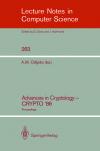 Advances in Cryptology - CRYPTO '86