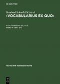 ›Vocabularius Ex quo‹ / Text Q–Z