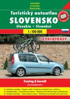 Touristischer Autoatlas Slowakei (1:100.000)
