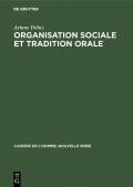 Organisation sociale et tradition orale