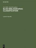 Jack Mills; Vanda Broughton: Bliss Bibliographic Classification / The Arts