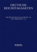Deutsche Reichstagsakten. Deutsche Reichstagsakten unter Maximilian I. / Die Reichstage zu Augsburg 1510 und Trier/Köln 1512