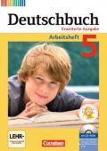 Deutschbuch - Erweiterte Ausgabe / 5. Schuljahr - Arbeitsheft mit Lösungen und Übungs-CD-ROM