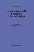 Experiences with Financial Liberalization