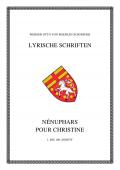Werner Otto von Boehlen-Schneider: Lyrische Schriften / Nénuphars pour Christíne