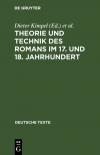 Theorie und Technik des Romans im 17. und 18. Jahrhundert