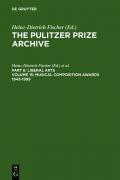 The Pulitzer Prize Archive. Liberal Arts / Musical Composition Awards 1943-1999