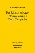 Der Schutz "privater" Informationen bei Cloud Computing