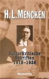 Ausgewählte Schriften / Kulturkritische Schriften 1918-1926