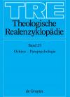 Theologische Realenzyklopädie / Ochino - Parapsychologie