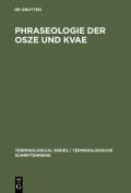 Phraseologie der OSZE und KVAE