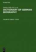 Dictionary of German biography / Thibaut - Zycha