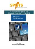 Microsoft Dynamics™ NAV2016 / Grundlagen für Starter/NAV2016 Bd. 1