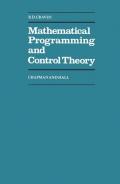 Mathematical Programming and Control Theory