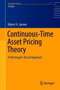 Continuous-Time Asset Pricing Theory