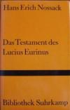 Das Testament des Lucius Eurinus