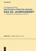 Deutsches Literatur-Lexikon. Das 20. Jahrhundert / Kr -